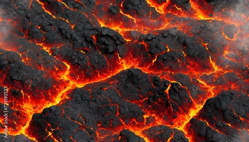 Molten Marvel: Fire-Packed Lava Texture for Dynamic Backgrounds and Blazing Visuals"