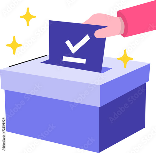 Voting Ballot Box Icon