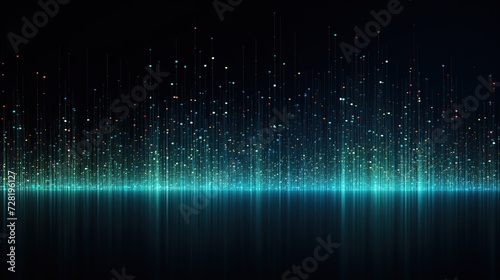 abstract glitter colored green background