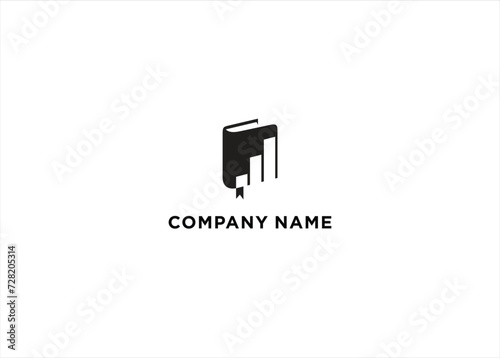 finance book chart logo design