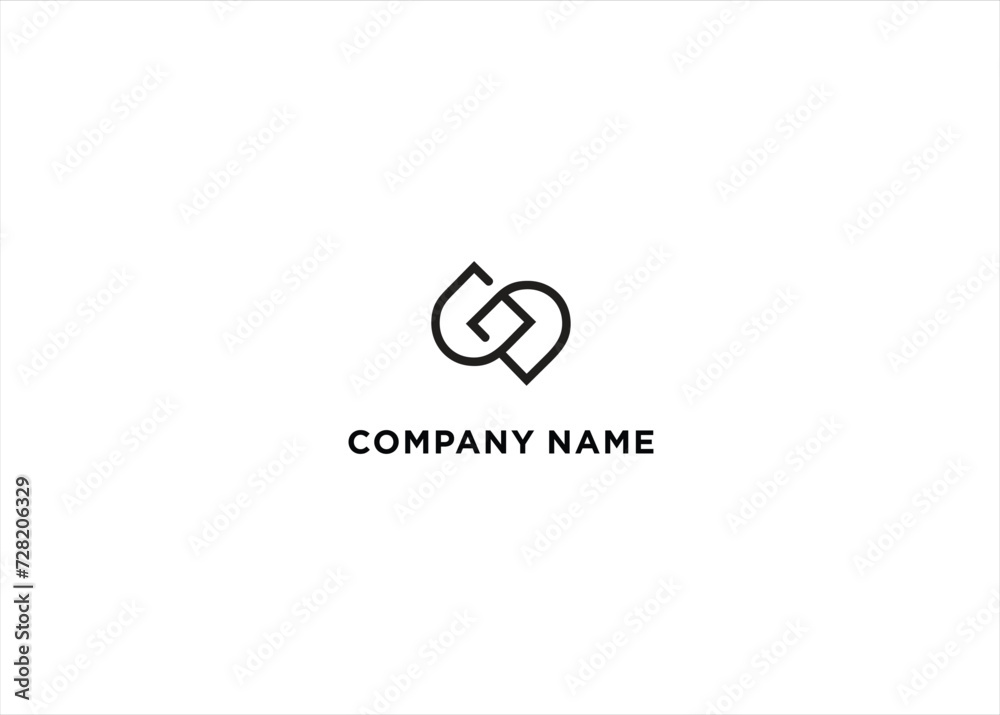 GD letter logo for your company GD letter logo for your company