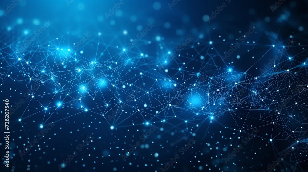 Abstract digital background with connecting dots and lines. Network connection structure. Abstract digital background with connecting dots and lines. Network connection structure.