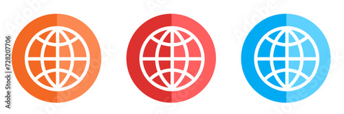 world icon pack design illustration vector 
