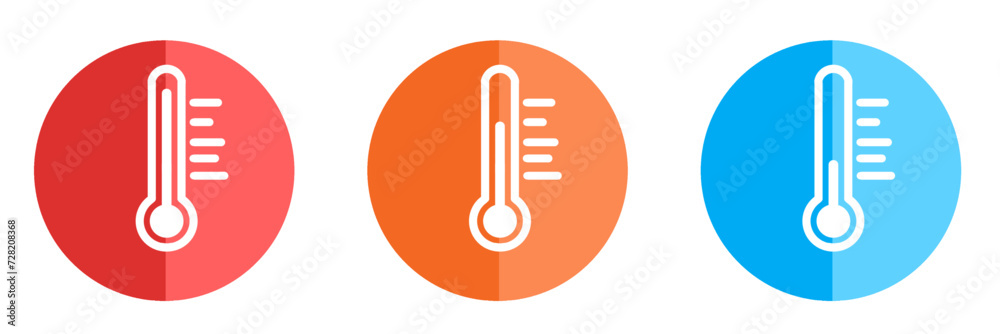 temperature icon pack design illustration vector temperature icon pack design illustration vector