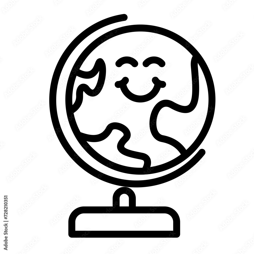 Earth Globe Icon Earth Globe Icon