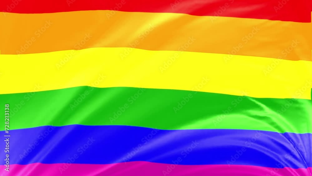 Full Screen Progress Pride flag waving in the wind HD. LGBT, LGBTQIA+ Rainbow, Equality. Pride Month. 6 Stripe Full Screen Progress Pride flag waving in the wind HD. LGBT, LGBTQIA+ Rainbow, Equality. Pride Month. 6 Stripe