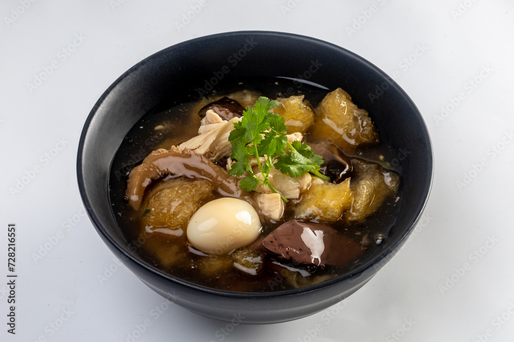 fish maw soup or chinese soup. fish maw soup or chinese soup.