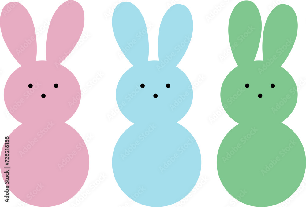 cute bunny easter element cute bunny easter element
