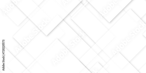 White paper triangles as energy mess abstract pattern in bright light with soft light shadows, corners, top view. Airy tender softness modern background .