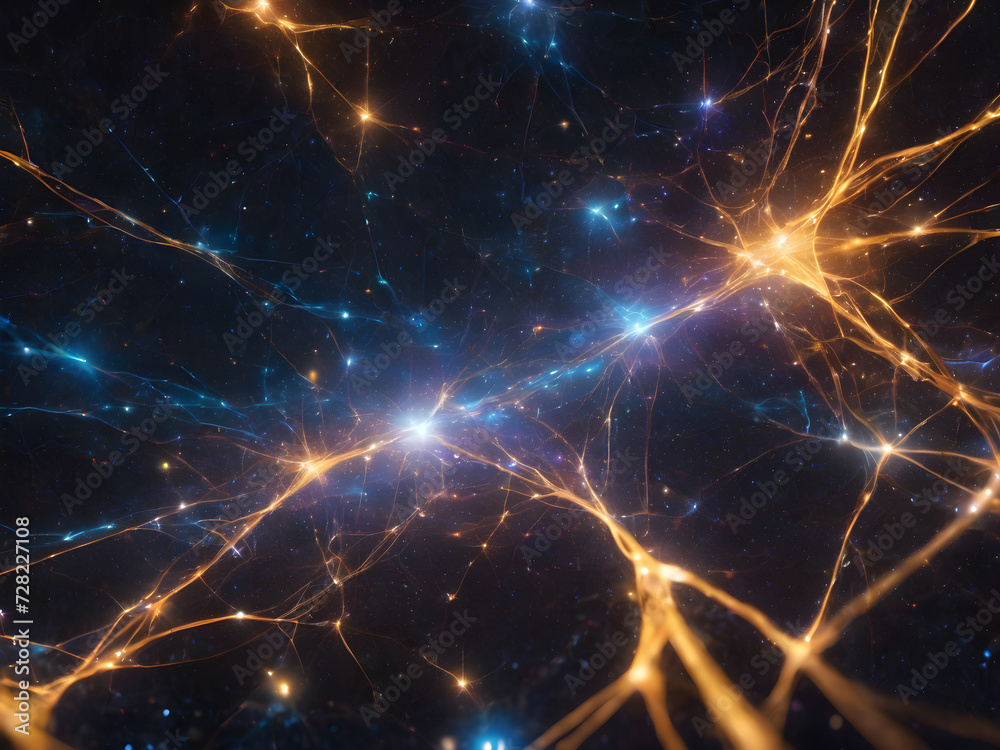 Spectacular Glowing Light in Interstellar Clouds Spectacular Glowing Light in Interstellar Clouds
