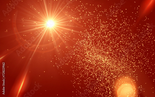 Optical Flares for Video Effect, abstract light background effect
