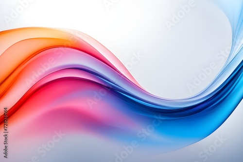 colorful flow waves abstract background 