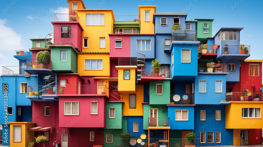 Colorful building