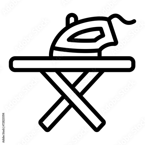 Iron Table Line Icon