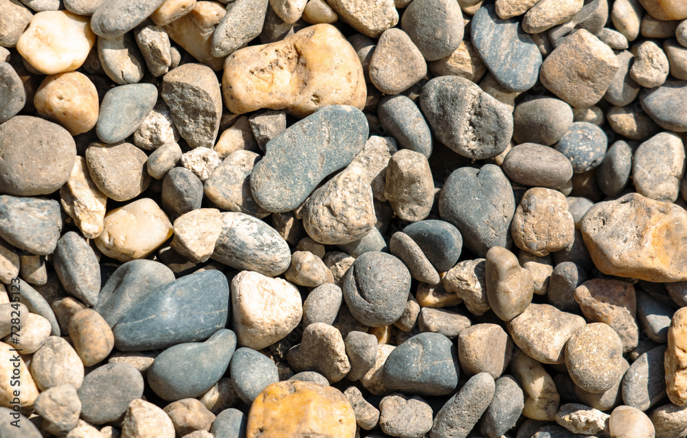 Stone Pebbles as an abstract background. Texture Stone Pebbles as an abstract background. Texture
