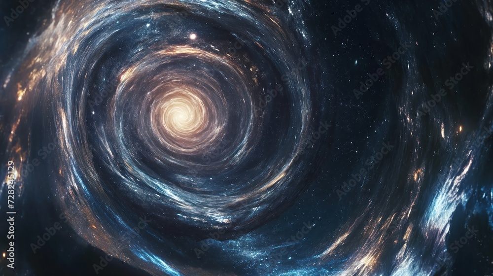 A black hole in space. Generative AI A black hole in space. Generative AI