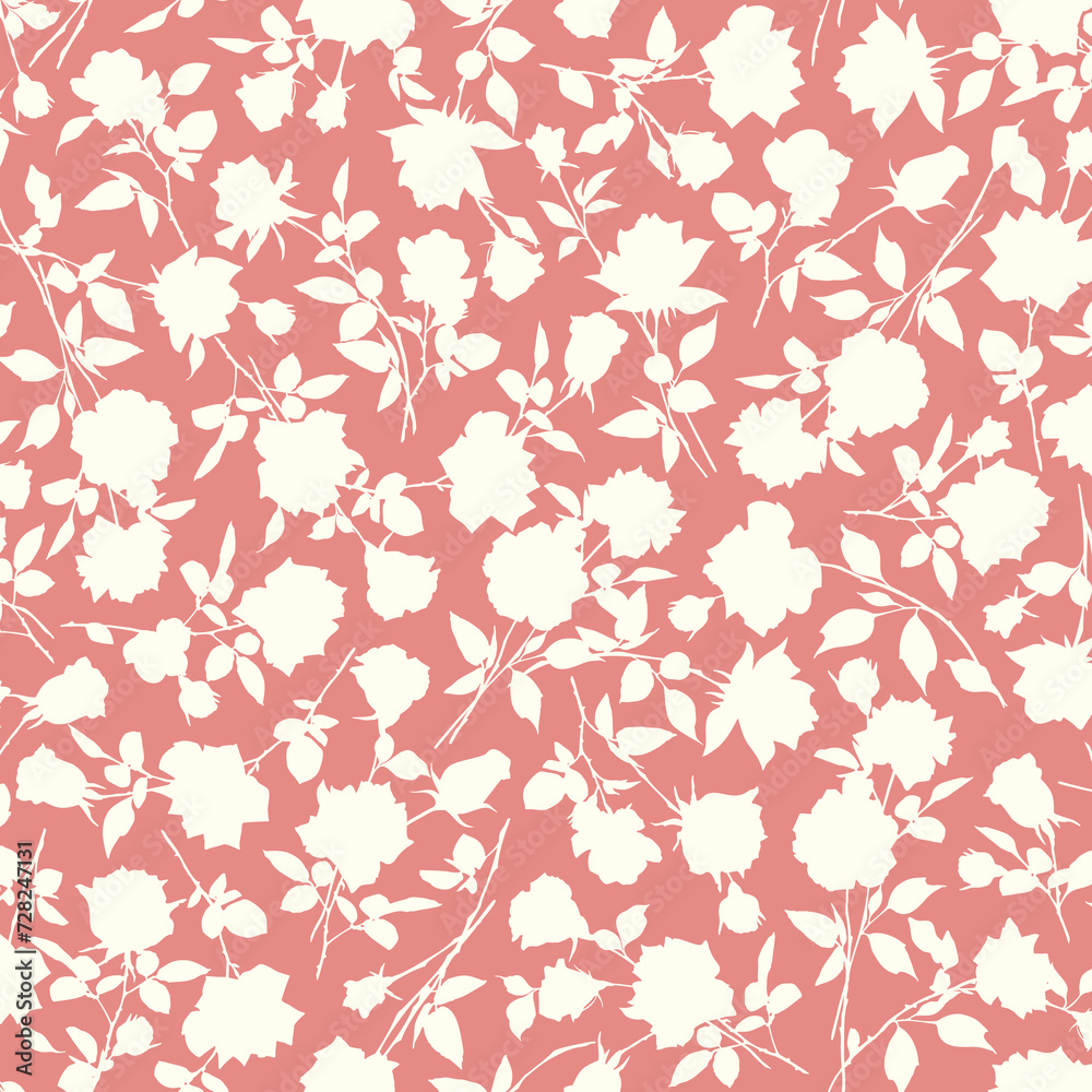 Cute rose pattern perfect for textile patterns, Cute rose pattern perfect for textile patterns,