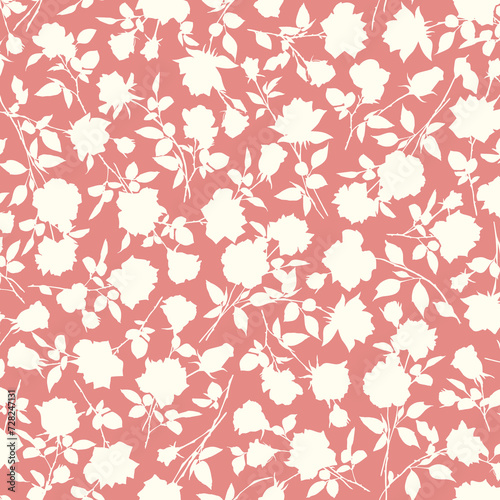 Cute rose pattern perfect for textile patterns,