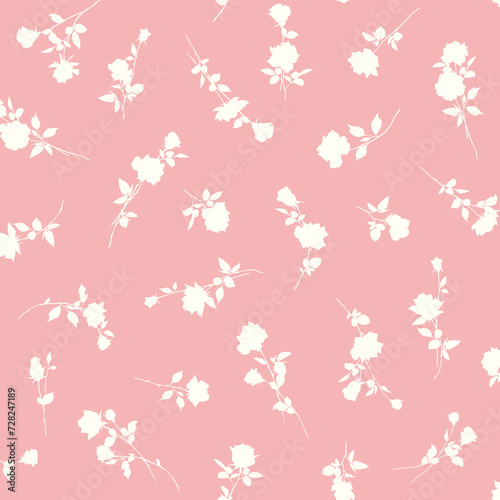 Cute rose pattern perfect for textile patterns 