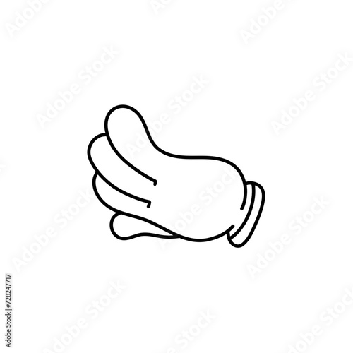 hand gestur cartoon 