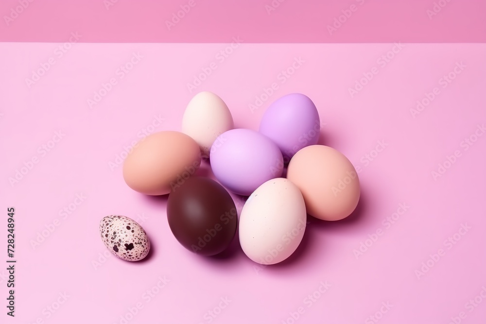 Happy Easter background, Easter eggs scene, Easter bunny ears with easter eggs, Easter poster background template with Easter eggs in the nest, Easter party concept. Happy Easter background, Easter eggs scene, Easter bunny ears with easter eggs, Easter poster background template with Easter eggs in the nest, Easter party concept.