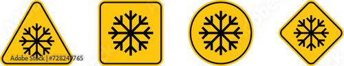 Sign Poison. Danger sign with skull. Toxic, electricity, Radioactive, CO2, EX, Magnet, radiation or chemical Warning icon. Danger Yellow triangle sign with skull and crossbones icon. Symbol of death.
