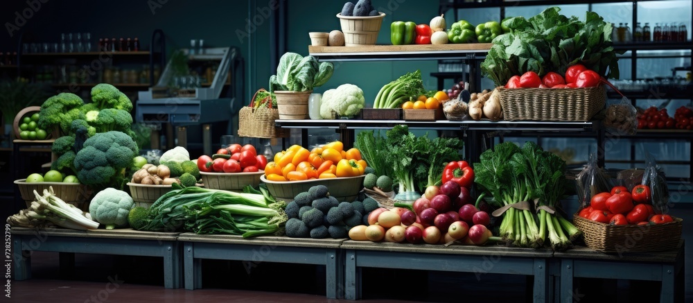 Fresh Produce refrigerated room, for storing food