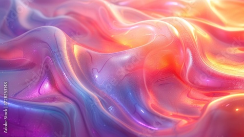 Ethereal Fluid Color Waves
