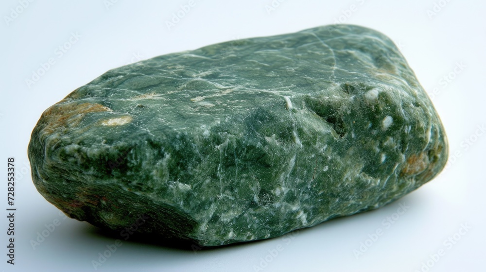 Fototapeta premium Smooth Green Serpentine Rock