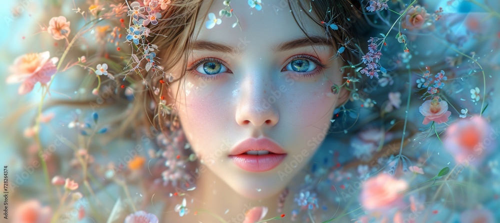 Flower Power A Fresh and Vibrant Look for Spring Generative AI Flower Power A Fresh and Vibrant Look for Spring Generative AI