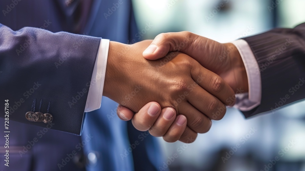 Close-Up of Two People Shaking Hands Close-Up of Two People Shaking Hands
