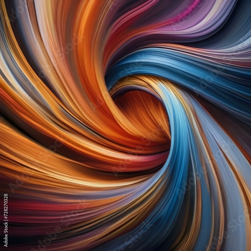 Dynamic swirls of color suggesting movement and energy in a chaotic dance, invoking emotion and a sense of vitality2