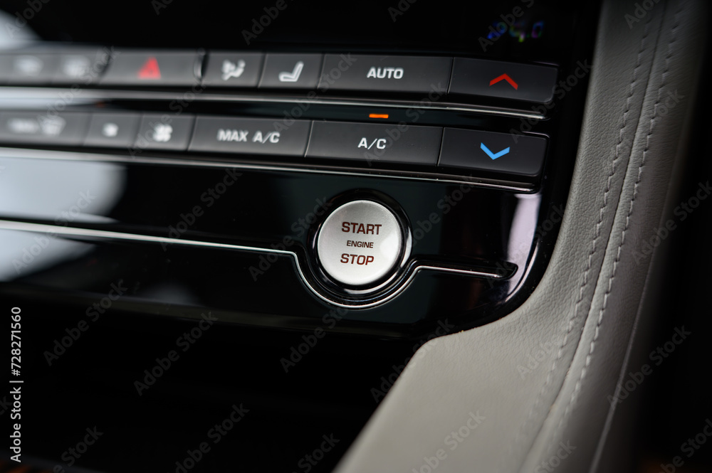START / STOP Button in car START / STOP Button in car