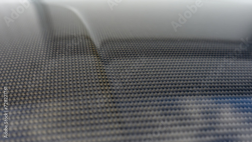 Close up of carbon fibre roof