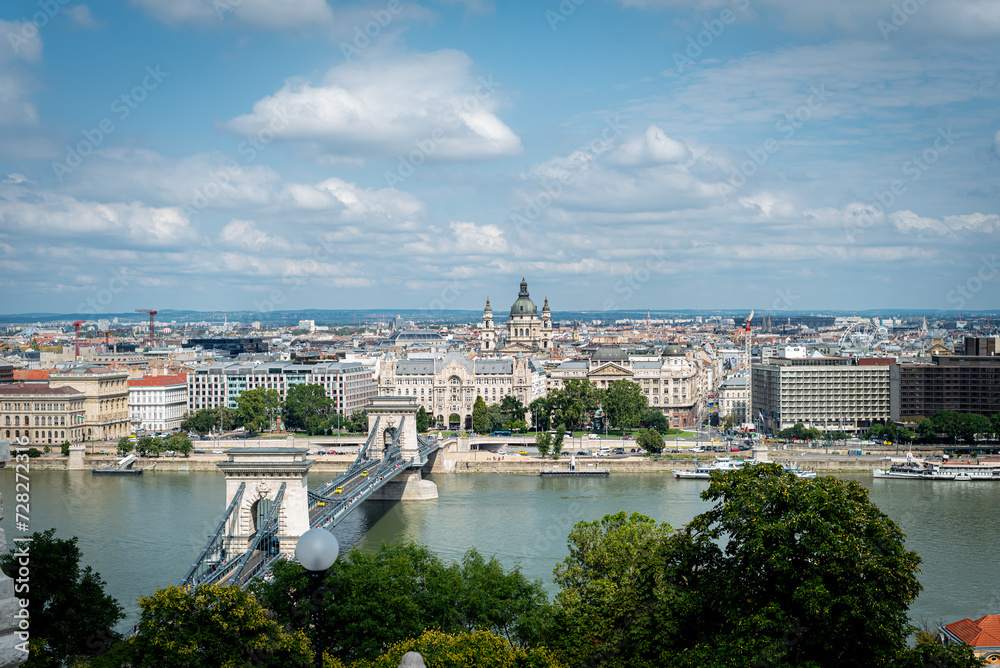 Fototapeta premium Landmarks in and around Budapest, Hungary