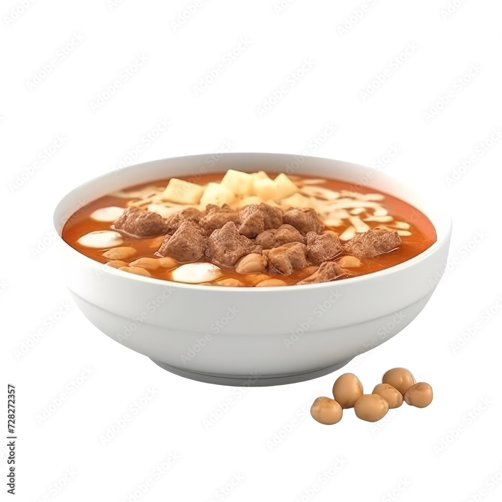 Menudo PNG Cutout, Generative AI