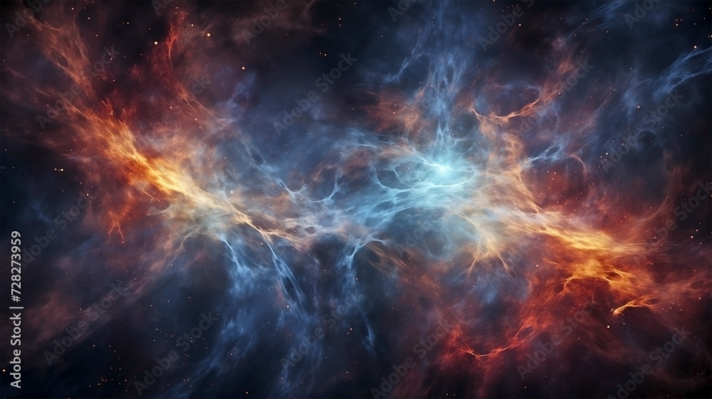 Galaxy Space Lights Stars Planets Swirl