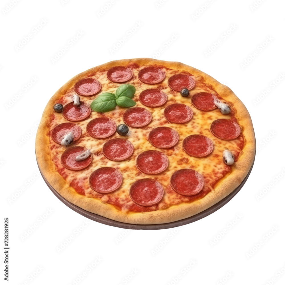 Pizza PNG Cutout, Generative AI Pizza PNG Cutout, Generative AI