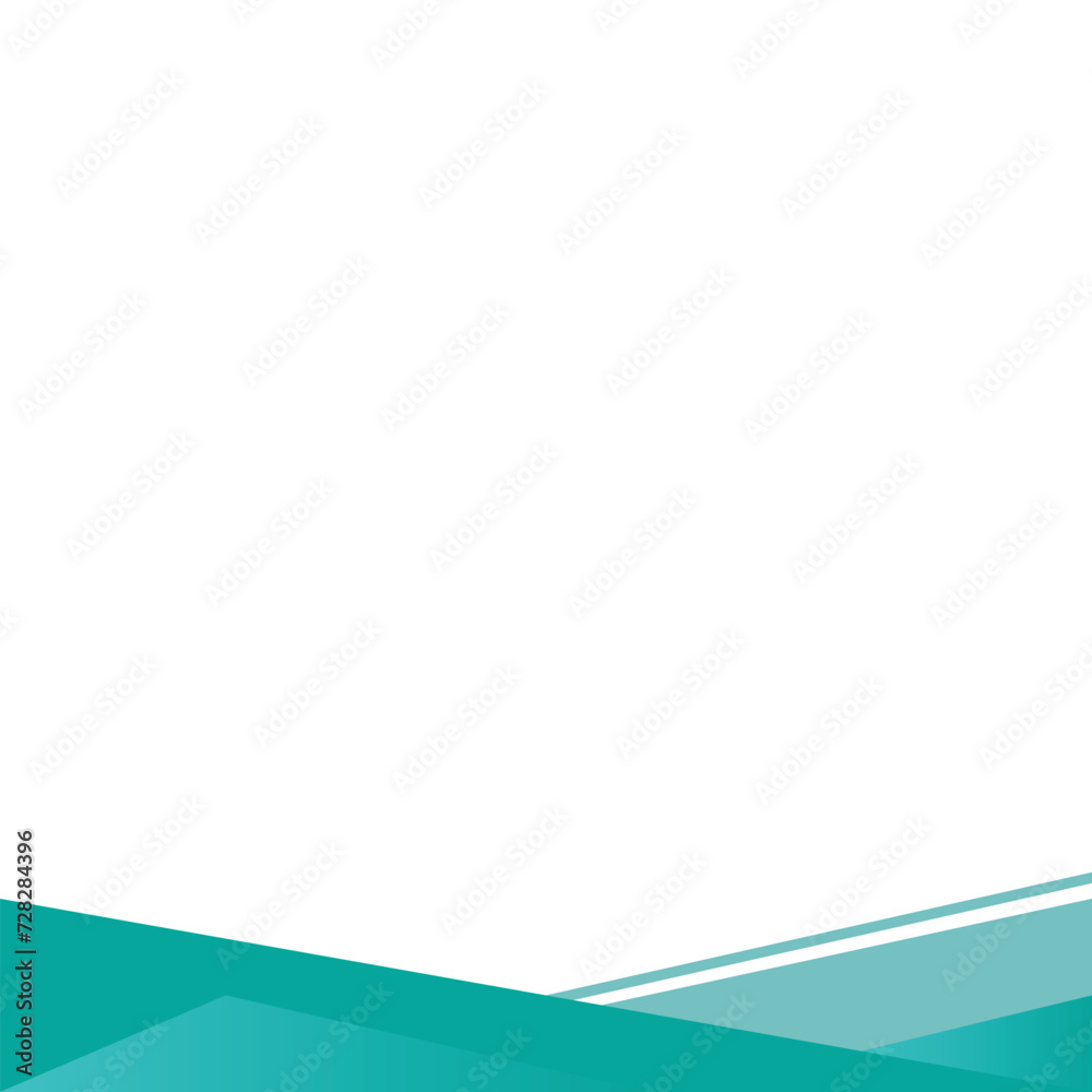 Geometric Footer