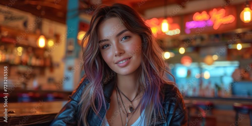 Fashionable Femme A Glamorous Glimpse of a Modern Woman Generative AI Fashionable Femme A Glamorous Glimpse of a Modern Woman Generative AI