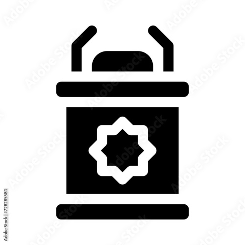 iman glyph icon