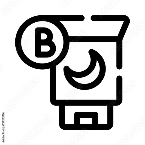 bb cream line icon