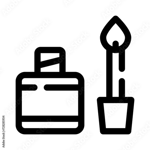 eyeliner line icon