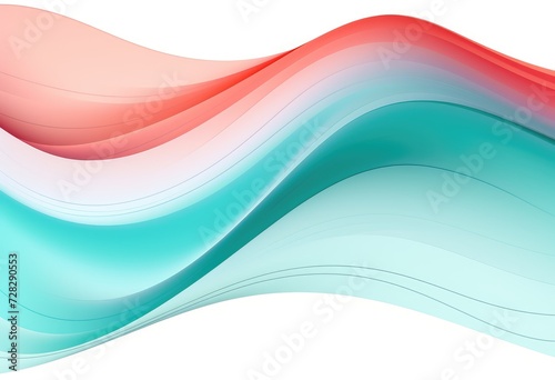 abstract colorful background with smooth wavy lines. Vector illustration.