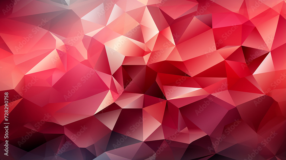 Plum_abstract_polygon_background