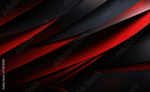 Black and red abstract background. 3d rendering, 3d illustration.