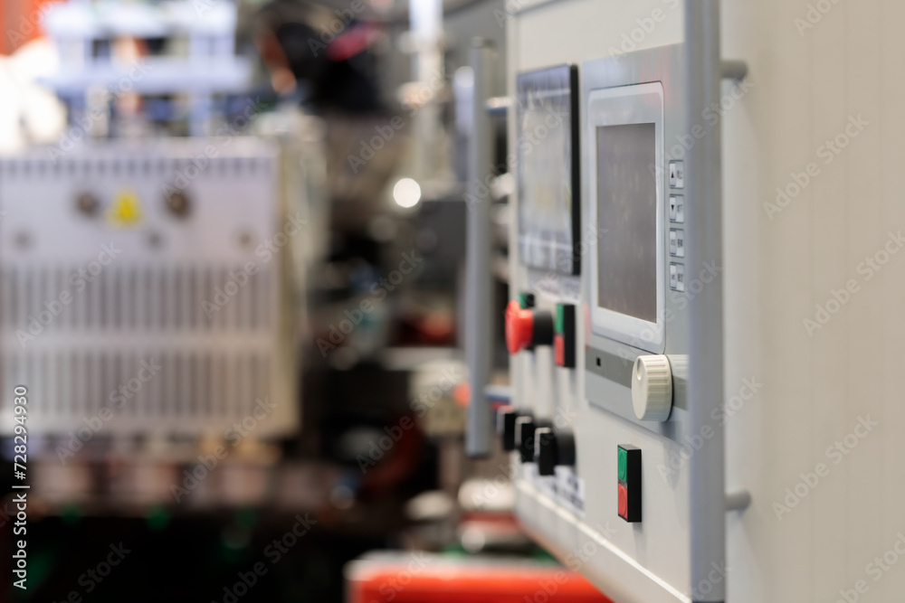 control panel of industrial automated equipment control panel of industrial automated equipment