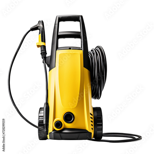 a yellow and black pressure washer