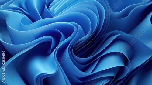 Blue 3D effect background suitable for websites. © Elvin