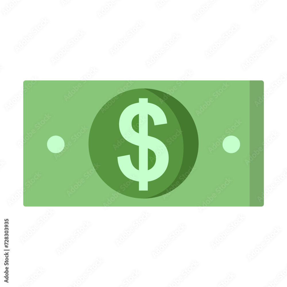 Paper money icon design vector template Paper money icon design vector template